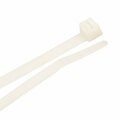 Forney Cable Ties, 8 in Natural Heavy-Duty 62066